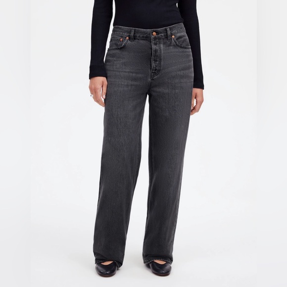 NWT Madewell Low-slung Baggy Jeans Size 28 - Picture 1 of 13